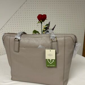NEW Fossil Jacqueline Tote Purse